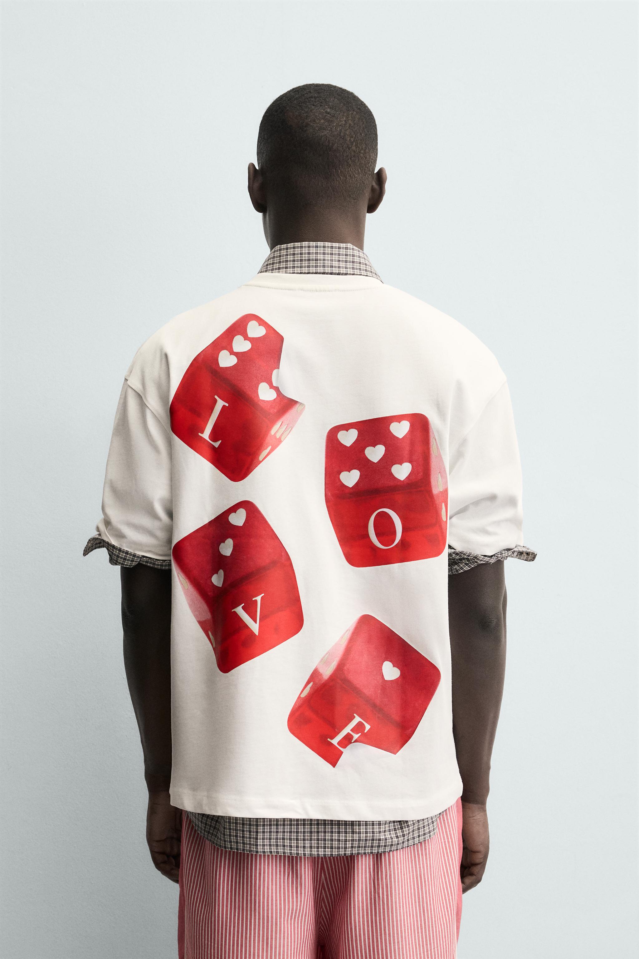 DICE PRINT T-SHIRT